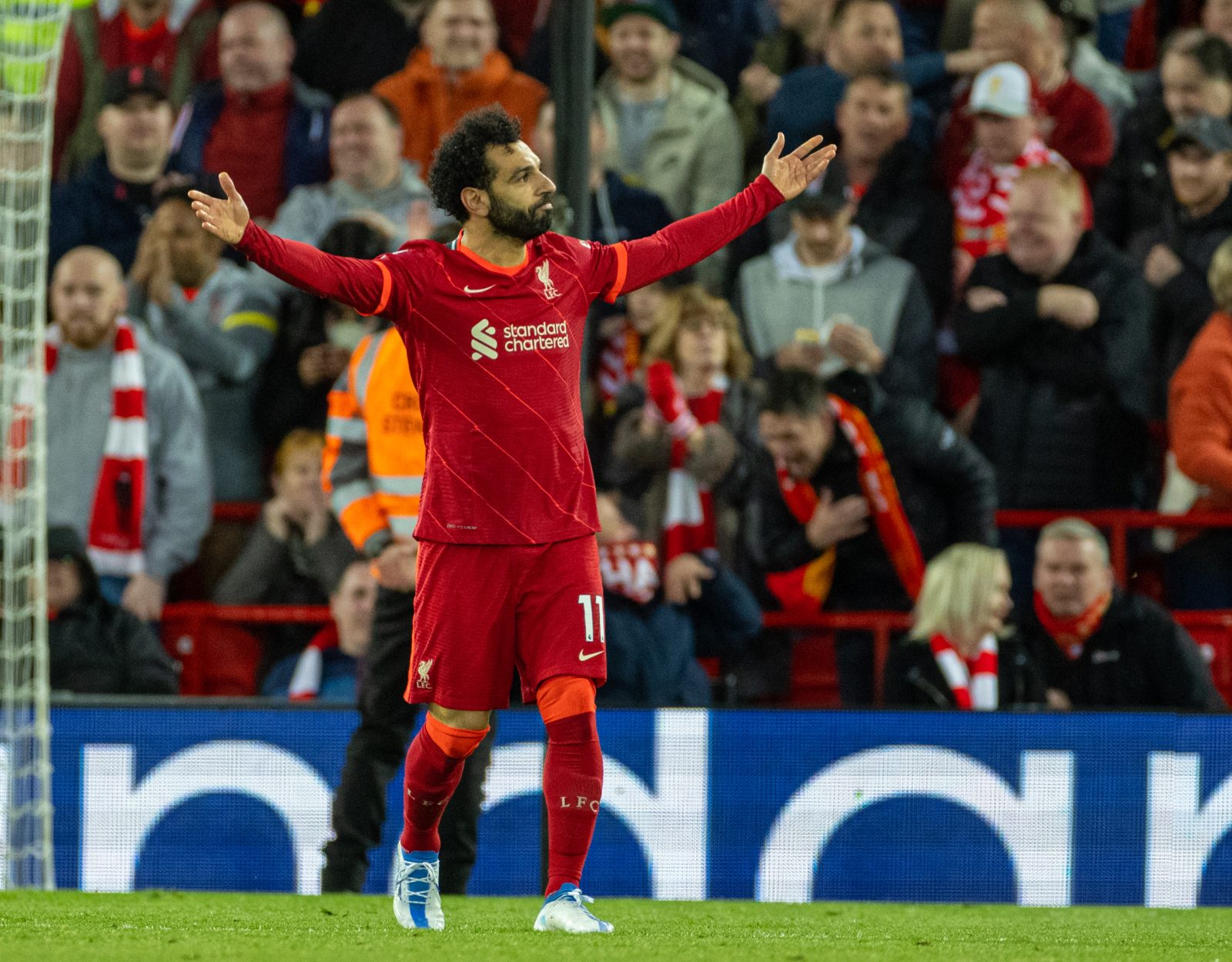 Salah scores against Man United