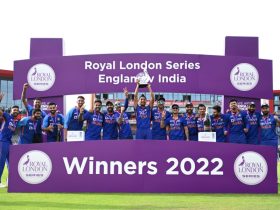 India won the series against England