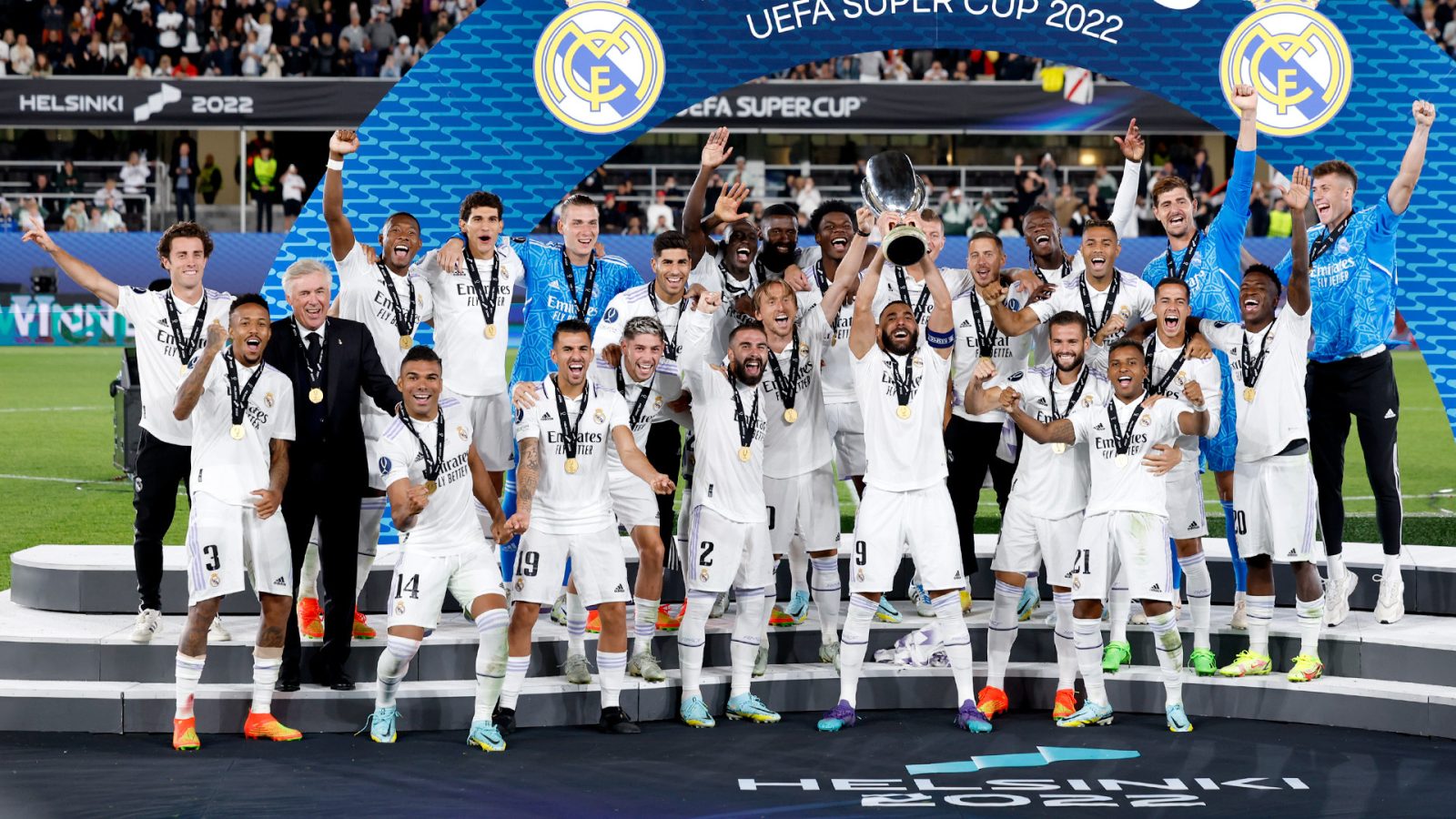 Real Madrid win the Super Cup