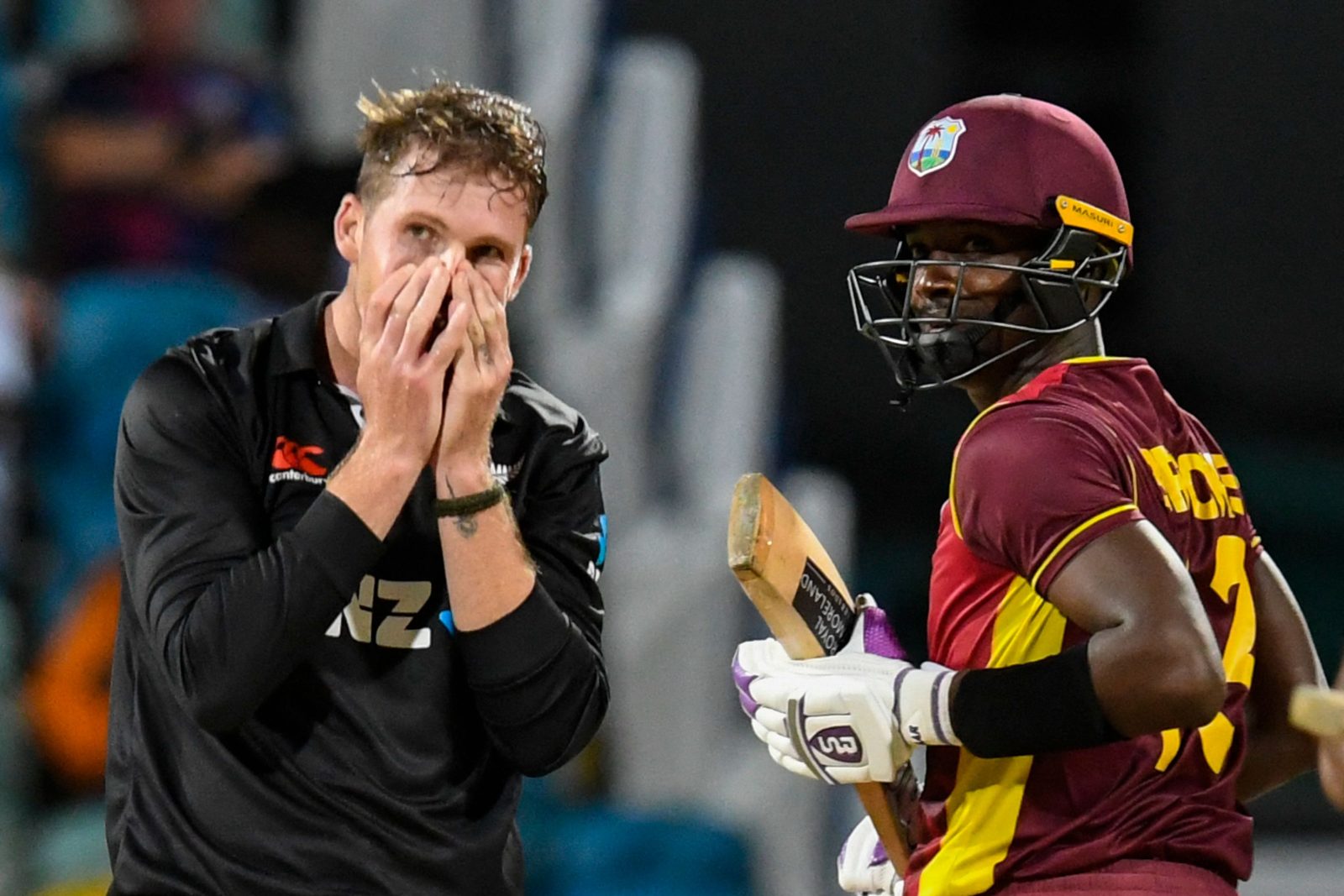 West Indies defeated New Zealand in the 1st ODI