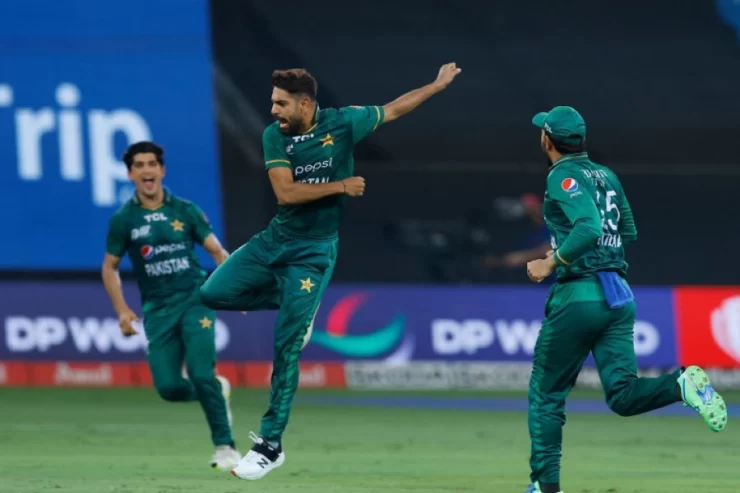 Haris Rauf picked up three wickets to rescue Pakistan