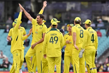 Australia secured the ODI series at home