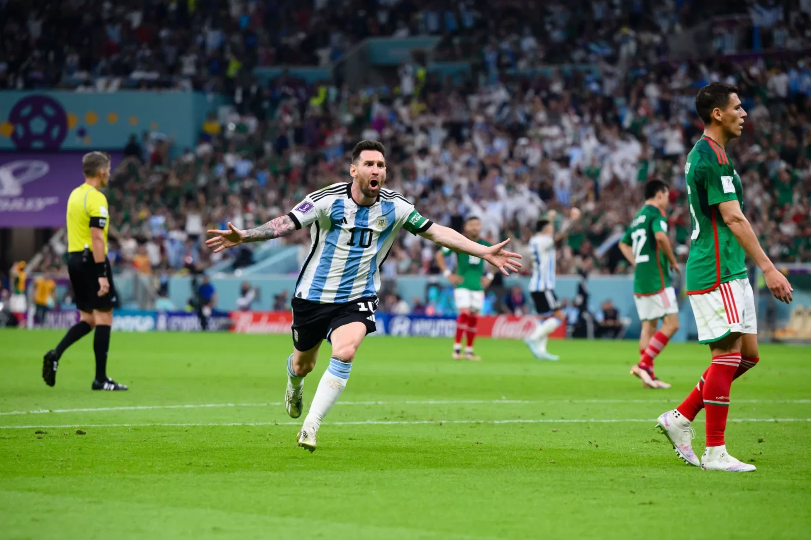Lionel Messi stepped up to save Argentina