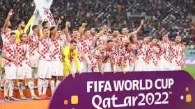 Croatia won the bronze defeating Morocco