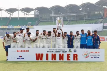 India wins the series