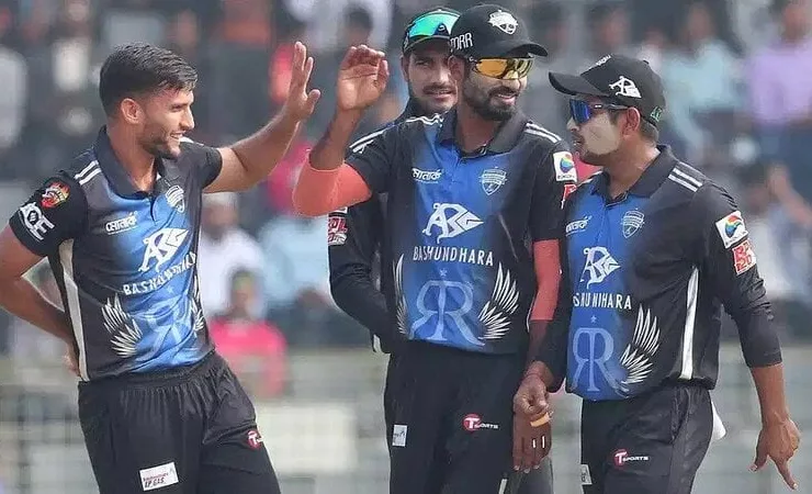 Rangpur Riders secured the top four